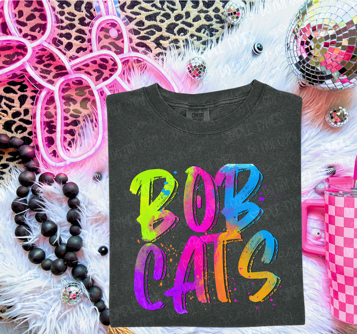 Neon Mascots Youth DTF Print