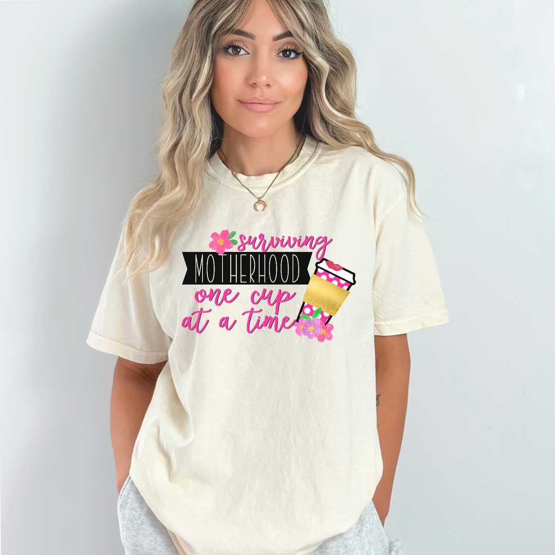 Surviving Motherhood DTF Print