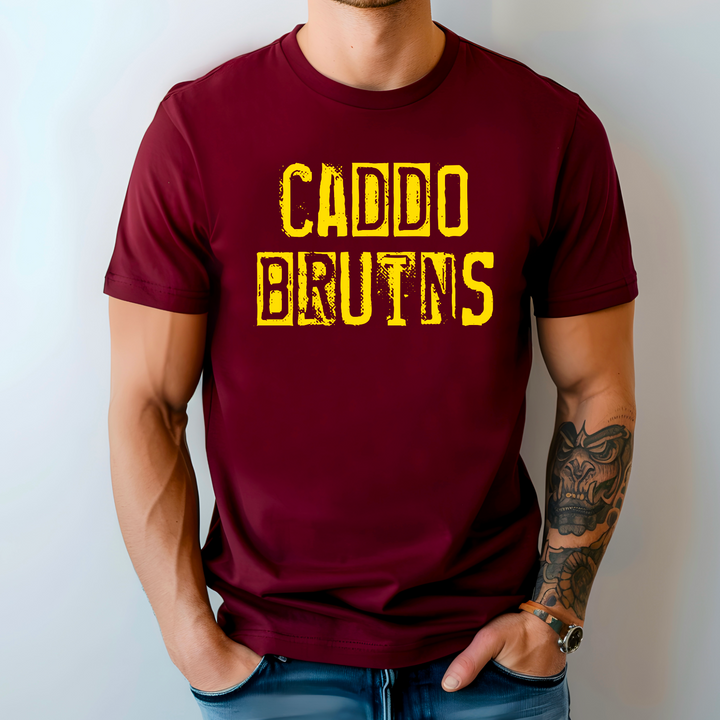 Caddo Bruins Block Letter DTF Print