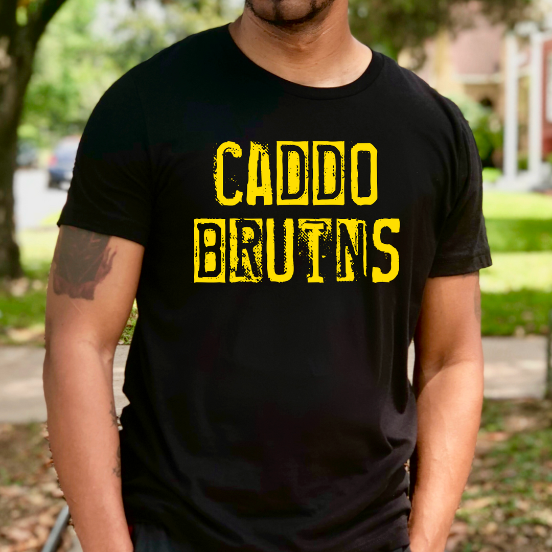 Caddo Bruins Block Letter DTF Print