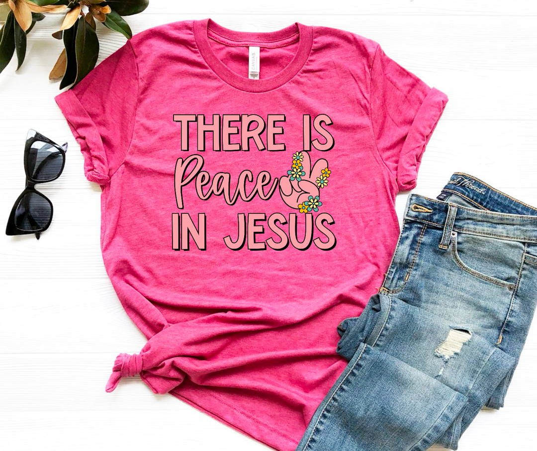 There Is Peace In Jesus DTF Print