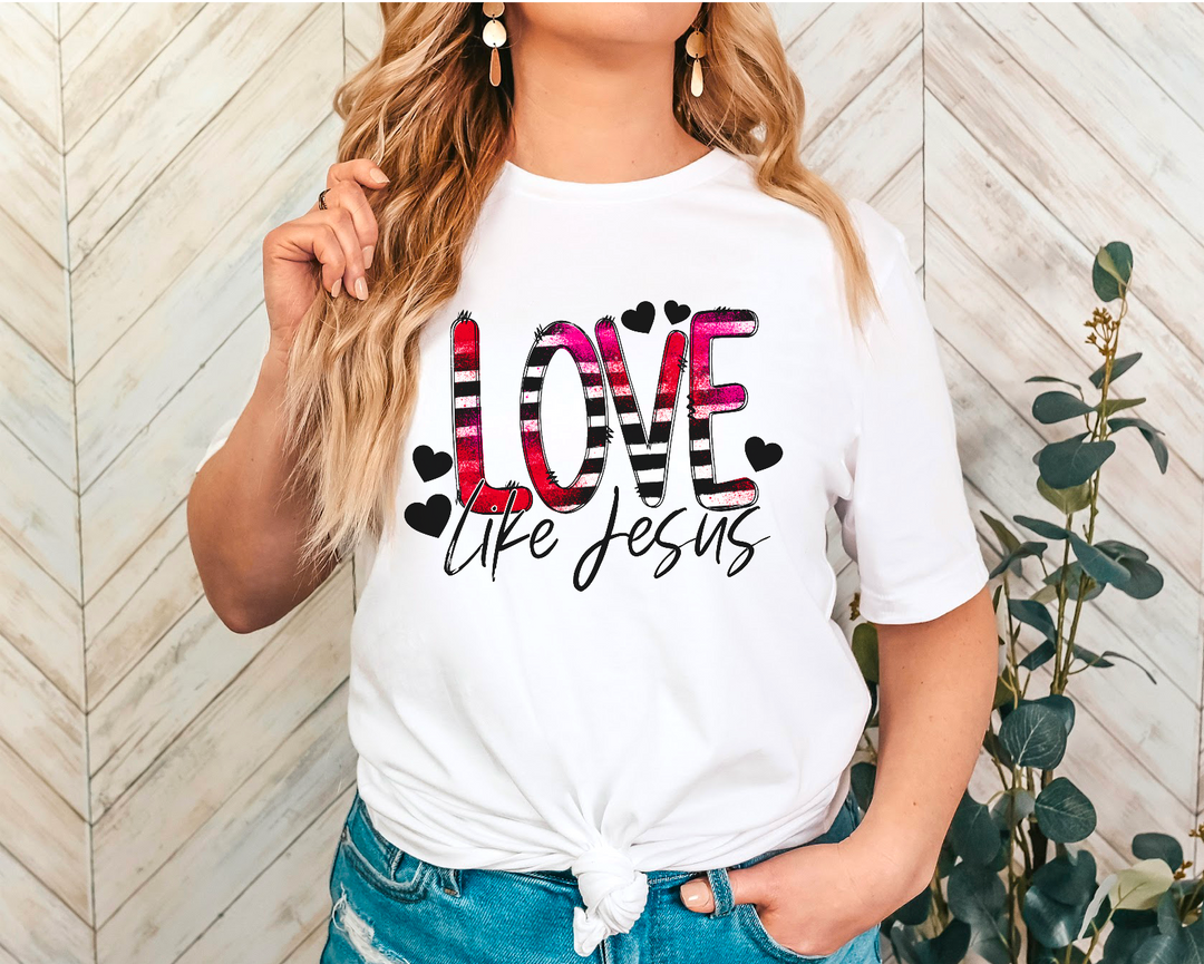 Love Like Jesus DTF Print