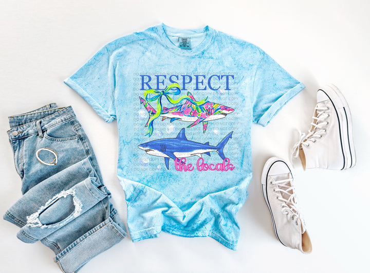 Respect The Locals DTF Print