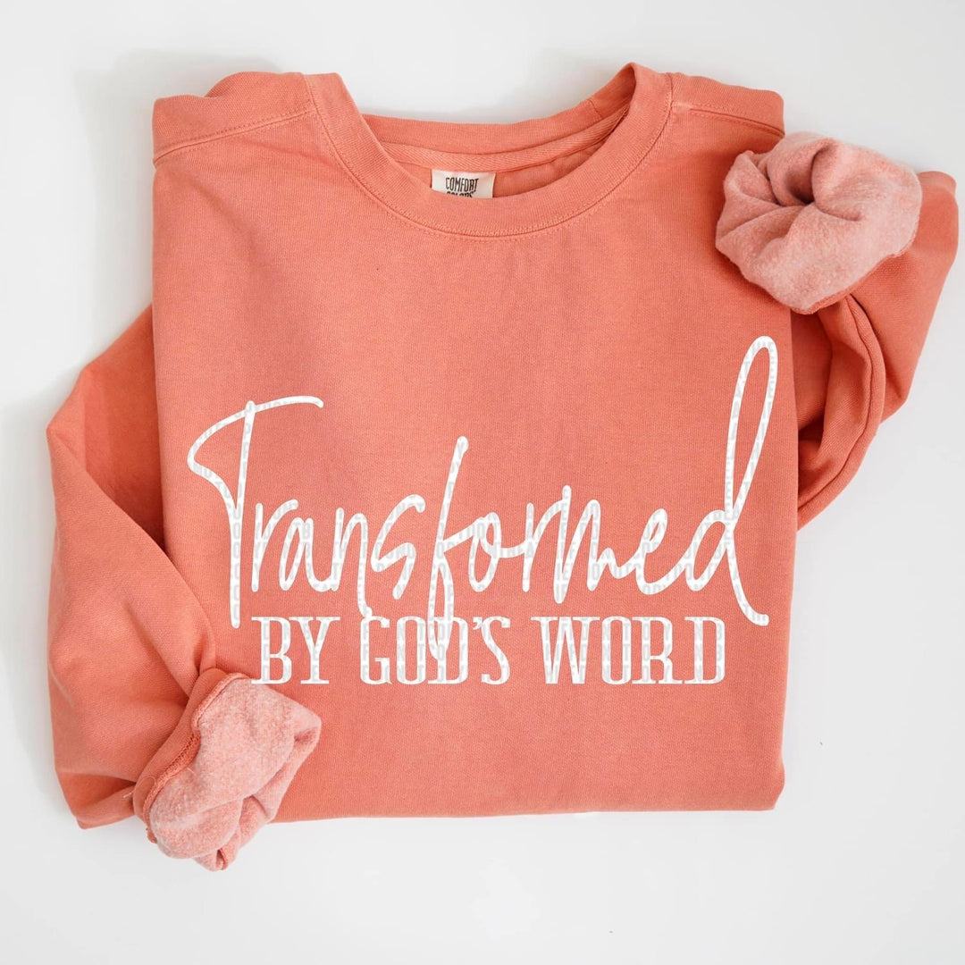 Transformed By God’s Word DTF Print