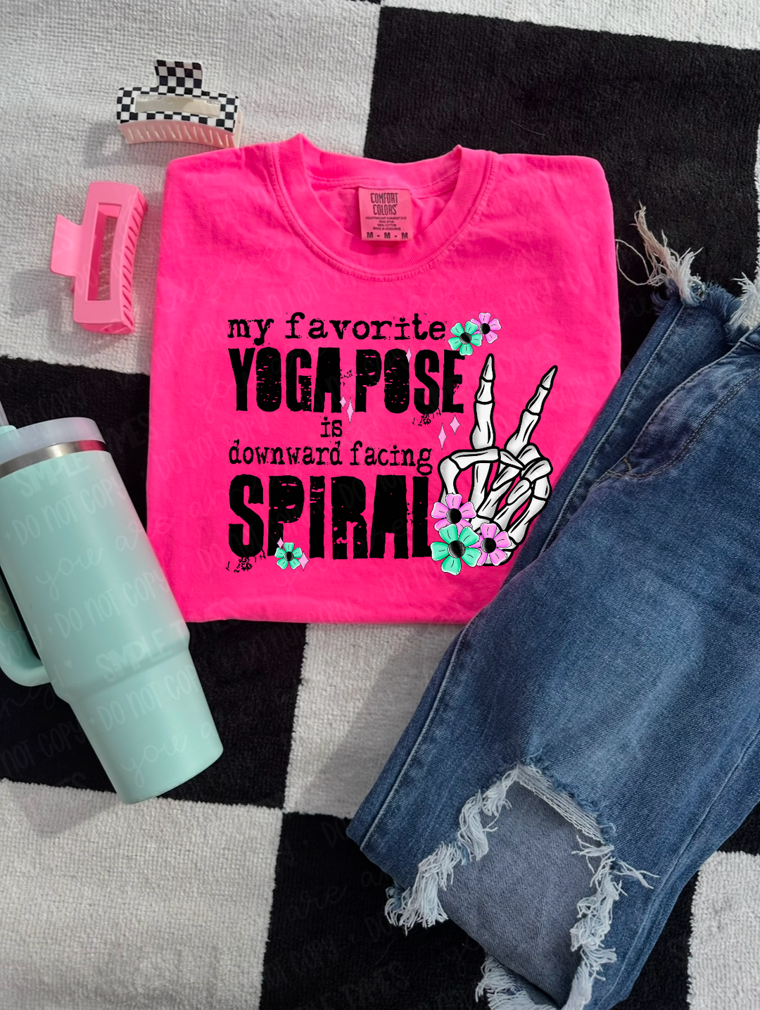 My Favorite Yoga Pose DTF Print