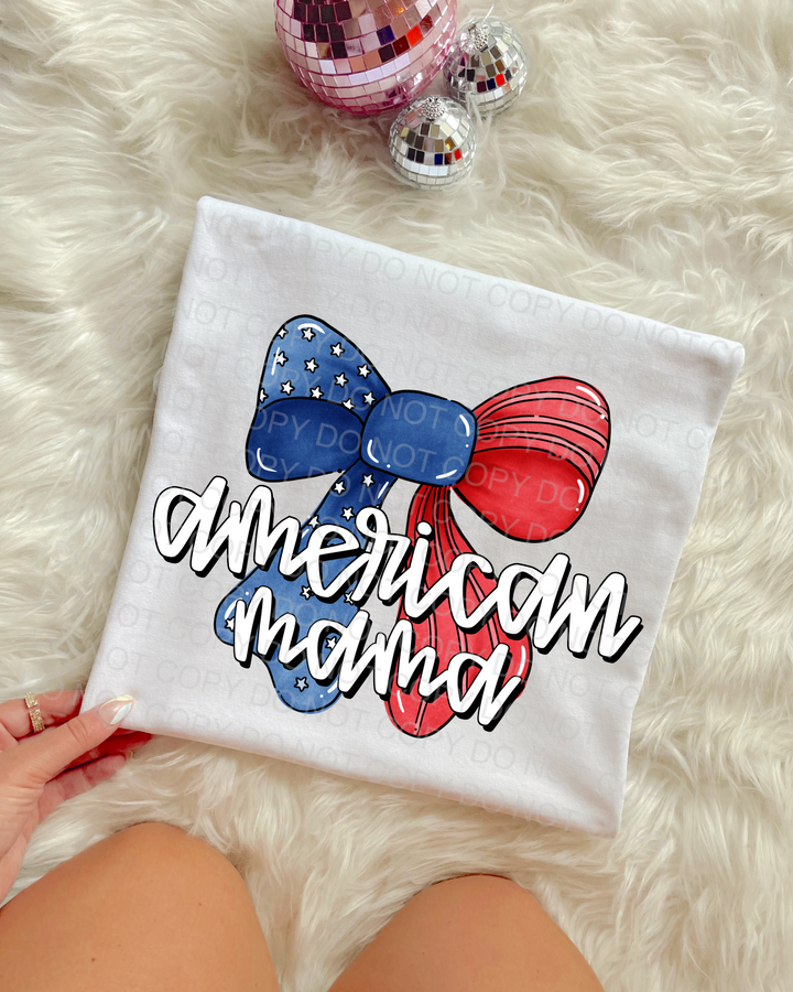 American Bow DTF Print