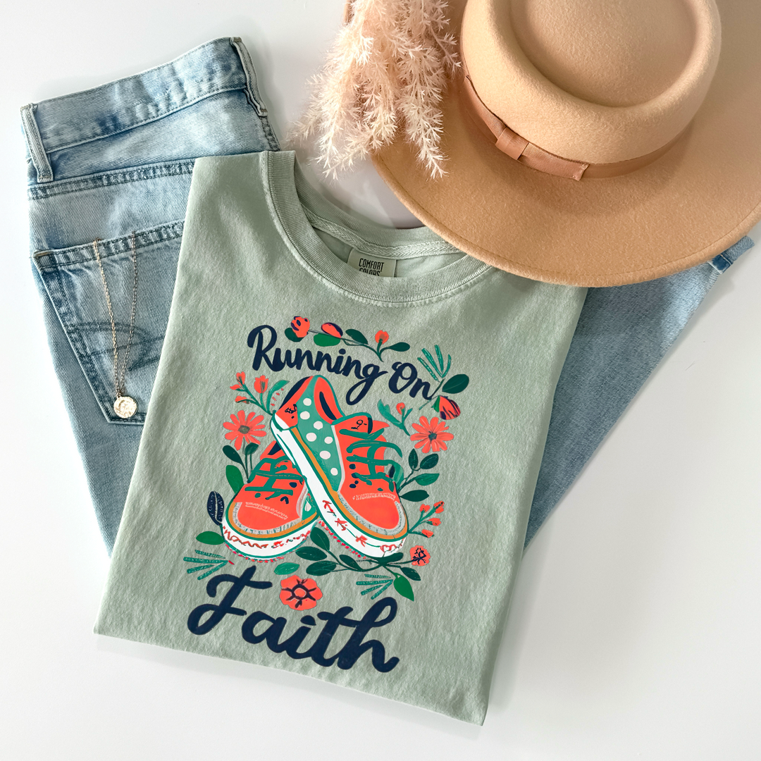 Running On Faith DTF Print