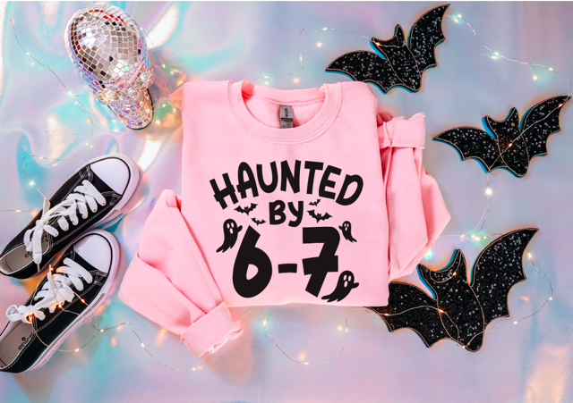 Haunted By 6-7 DTF Print