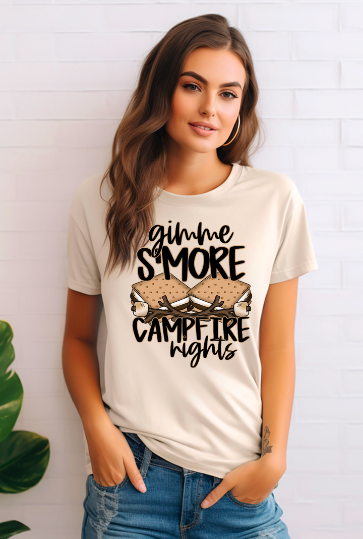 Gimme S’more Campfire Nights DTF Print