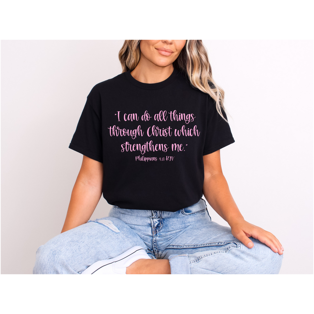 Philippians 4:13 DTF Print