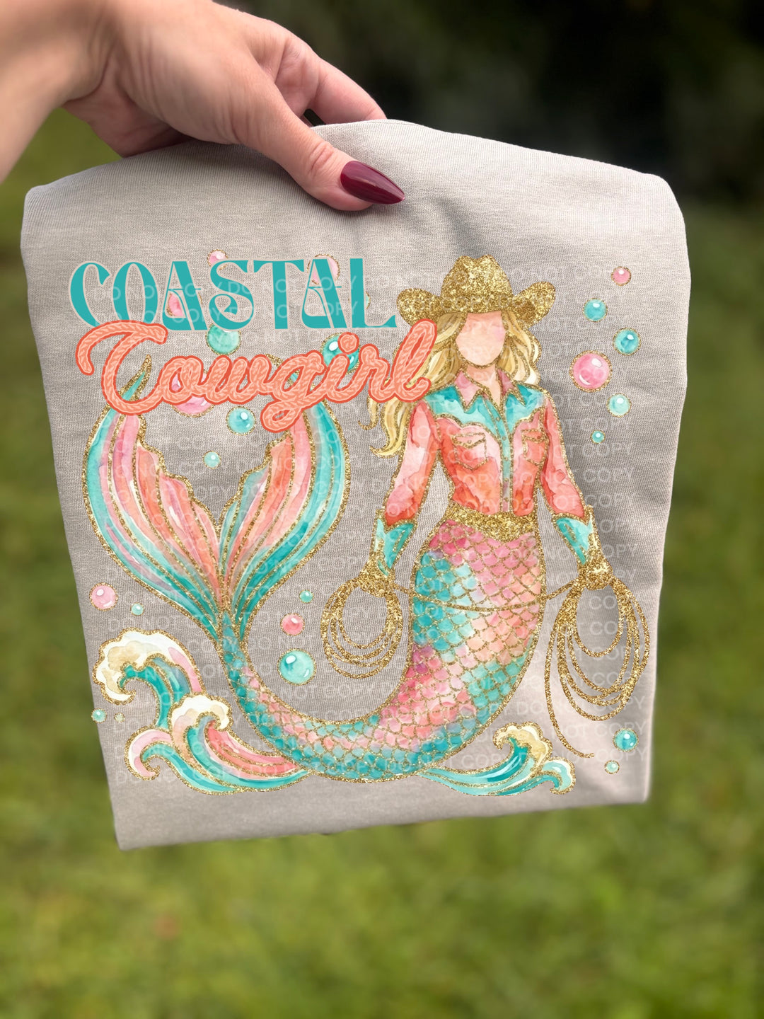 Coastal Cowgirls DTF Print