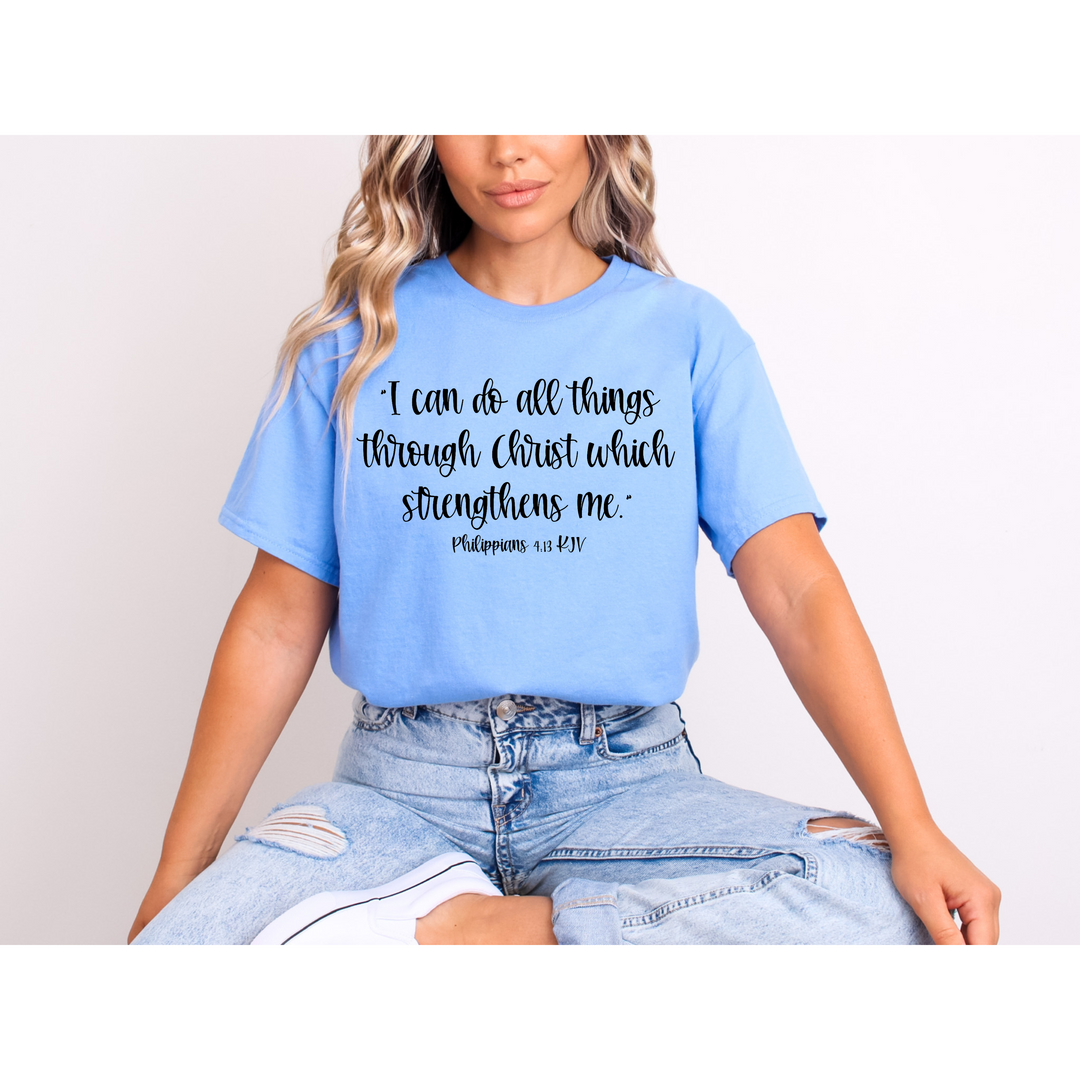 Philippians 4:13 DTF Print