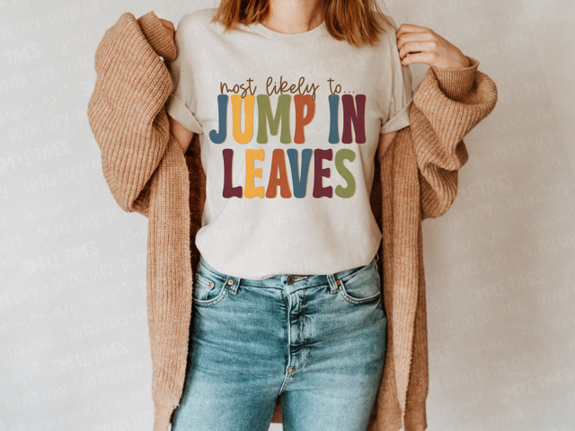 Most Likely To Thanksgiving Edition DTF Print