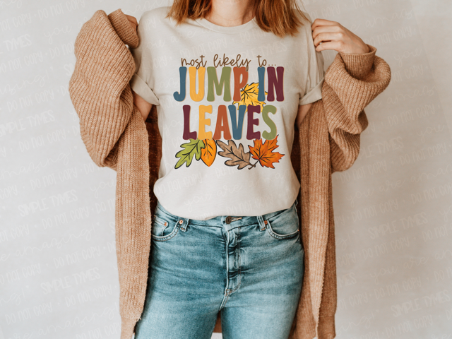 Most Likely To Thanksgiving Edition DTF Print