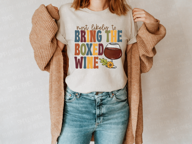 Most Likely To Thanksgiving Edition DTF Print