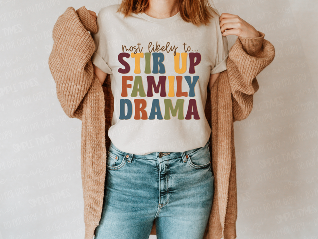 Most Likely To Thanksgiving Edition DTF Print