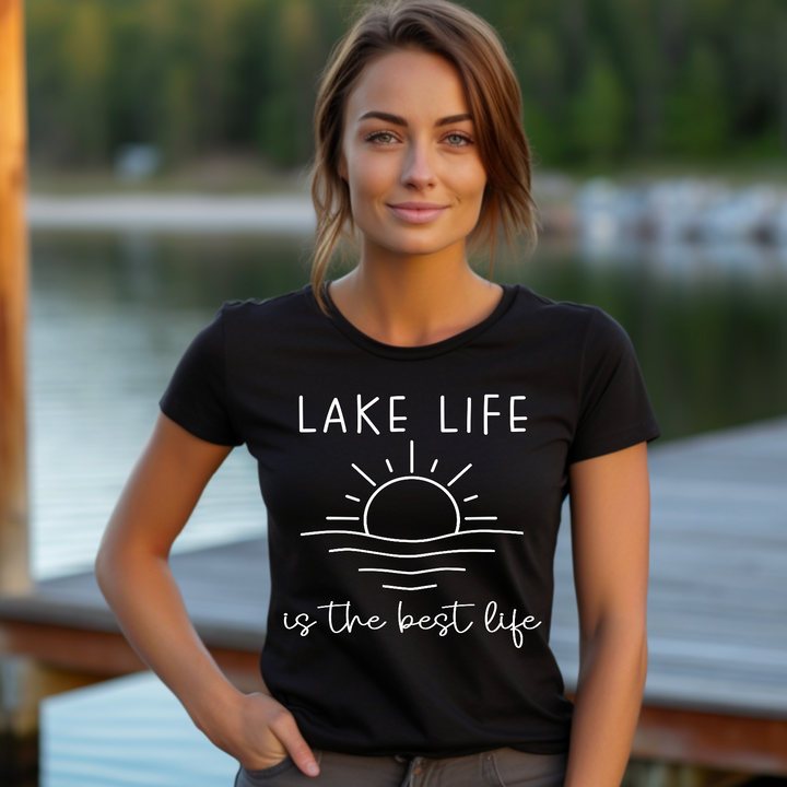 Lake Life Is The Best Life DTF Print