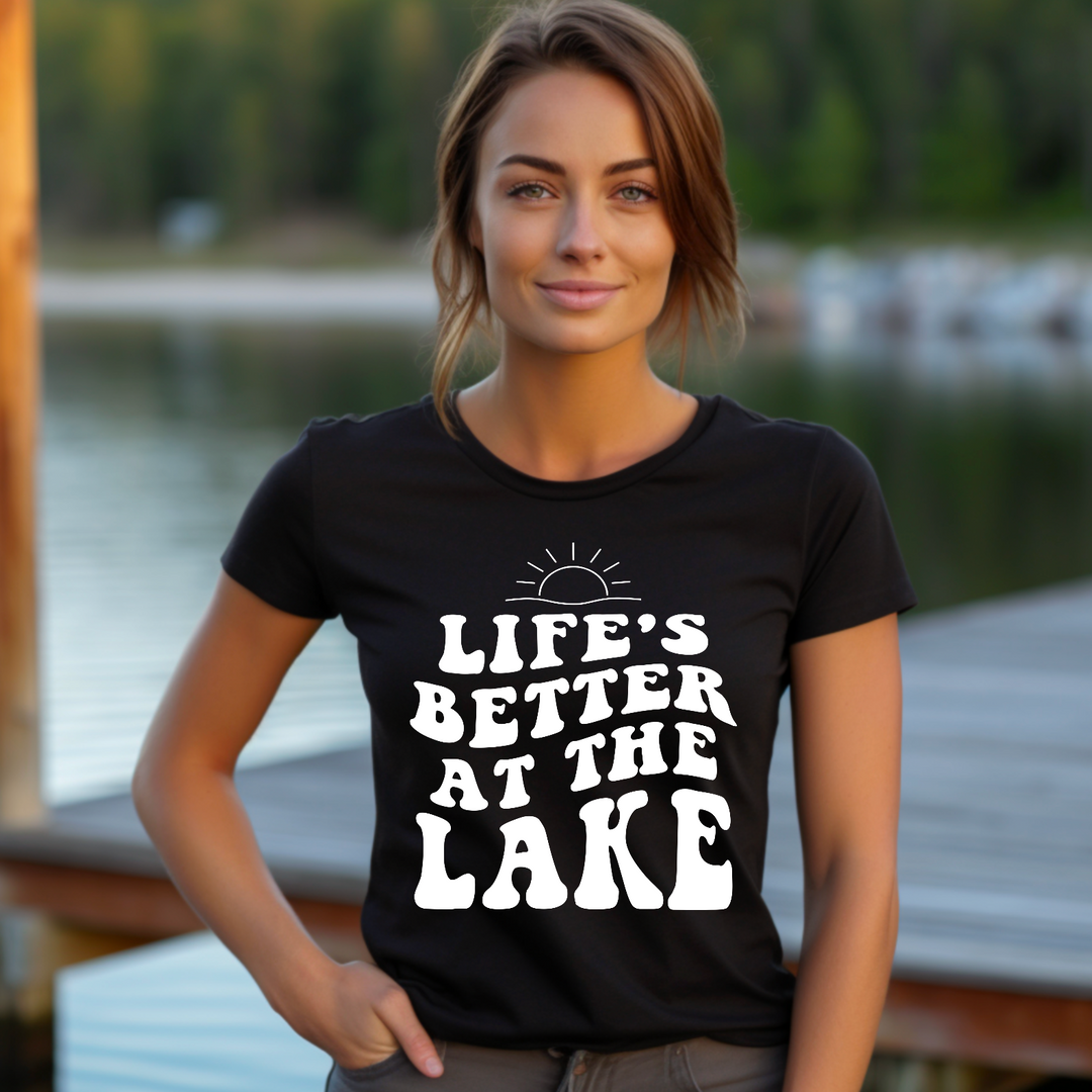 Life’s Better At The Lake DTF Print