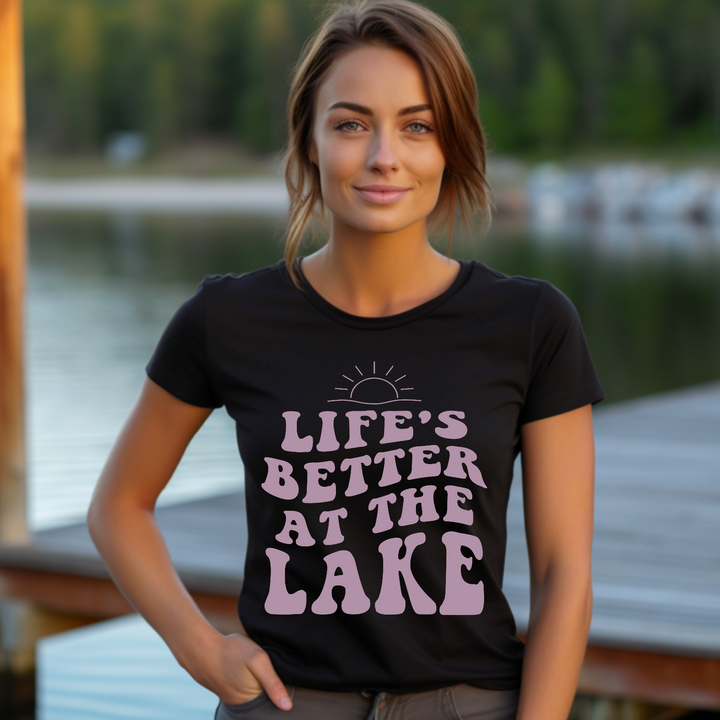 Life’s Better At The Lake DTF Print