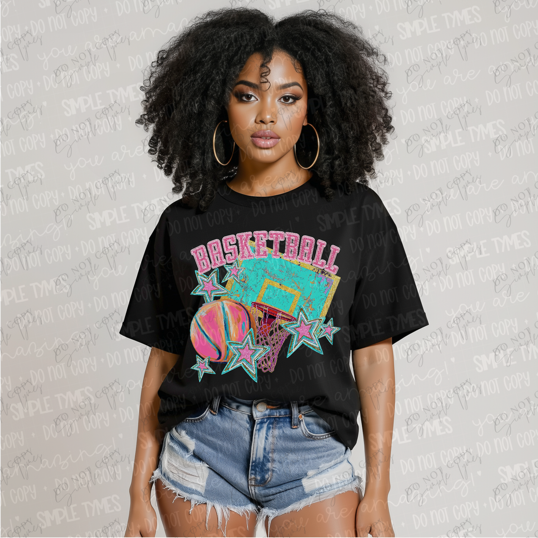 Basketball DTF Print