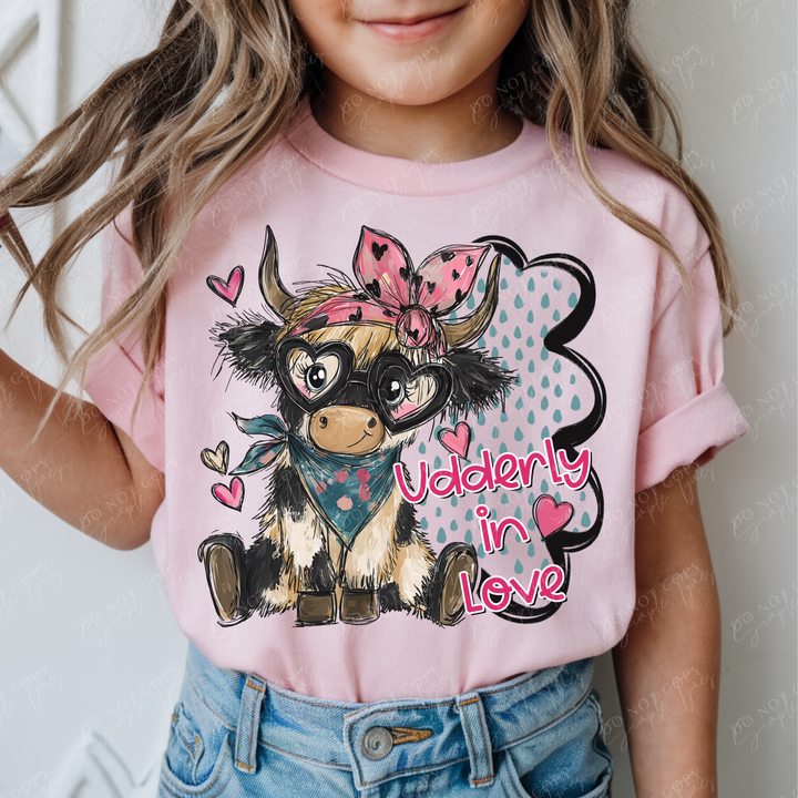 Udderly In Love DTF Print