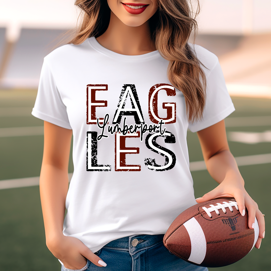 Lumberport Eagles DTF Print