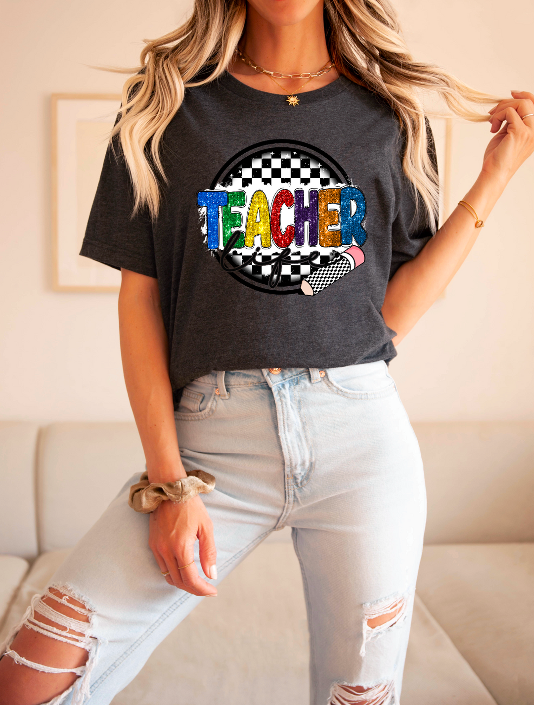 Teacher Life BELLA CANVAS Tee