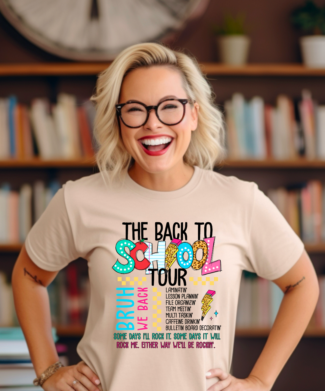 Back To School Tour BELLA CANVAS Tee