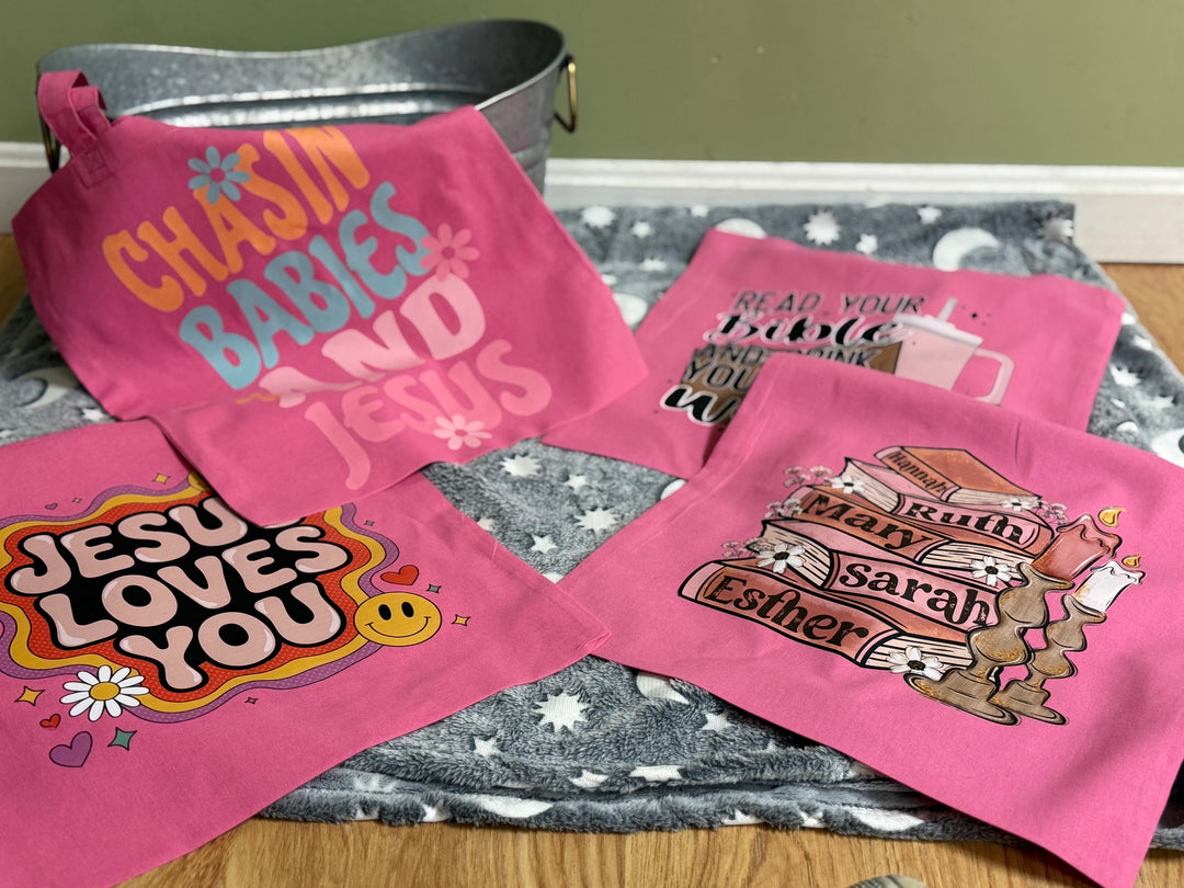 Printed Bible Bags