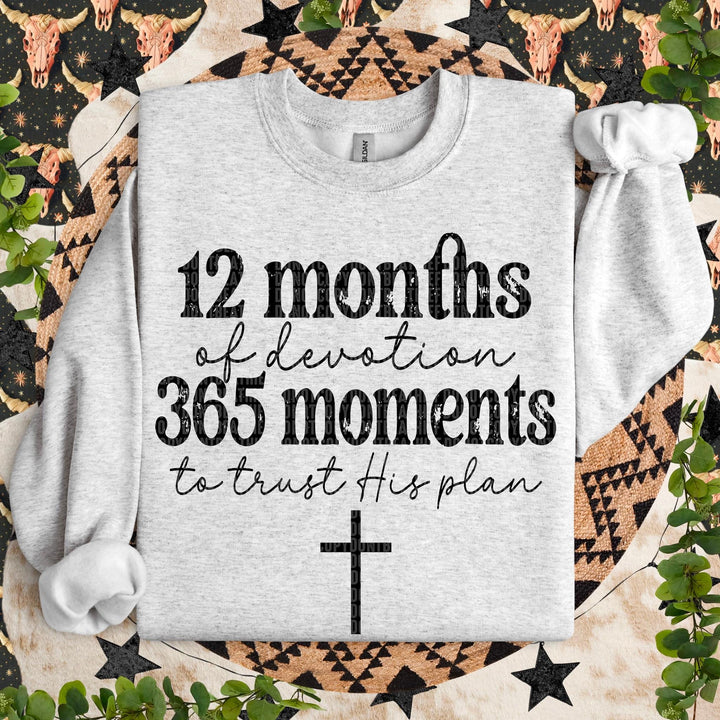 12 Months Of Devotion DTF Print