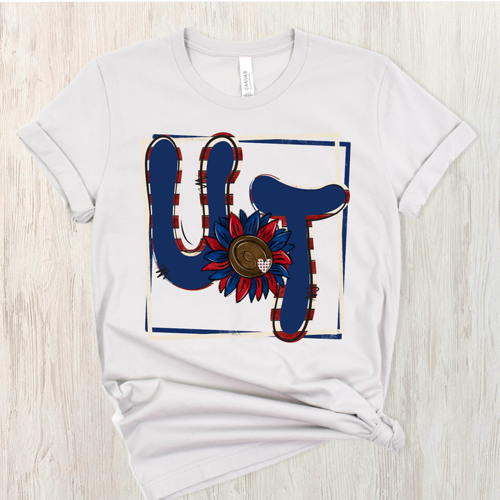 Patriotic States DTF Print