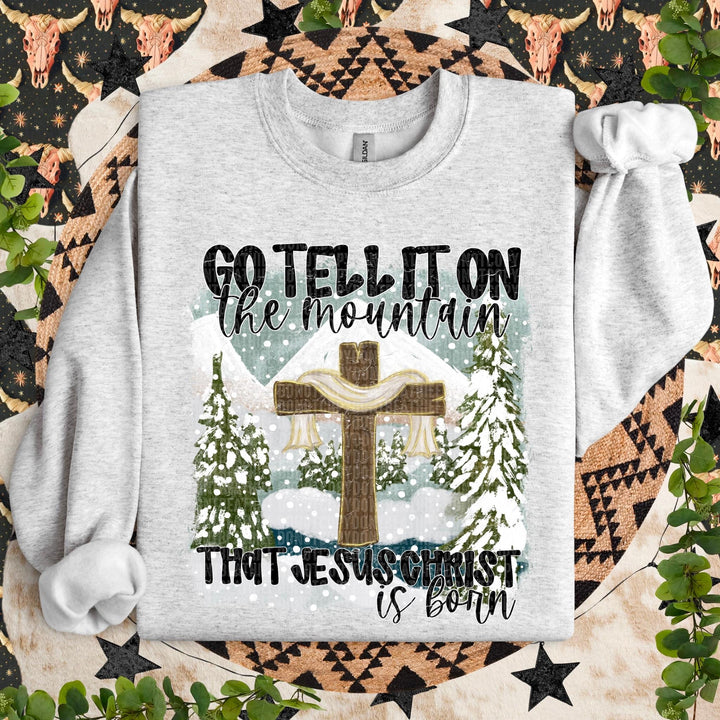 Go Tell It On The Mountain DTF Print