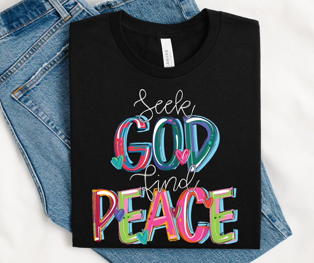 Seek God Find Peace DTF Print