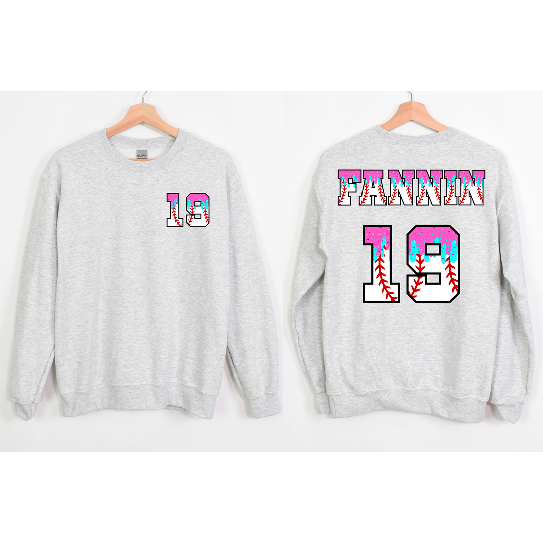 CUSTOM Drip Baseball BACK DTF Print