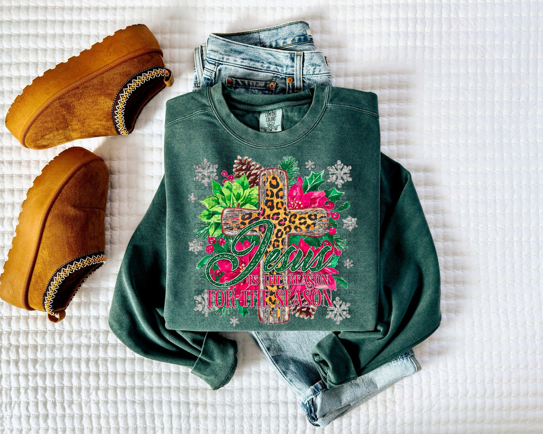 Jesus Is The Reason For The Season DTF Print