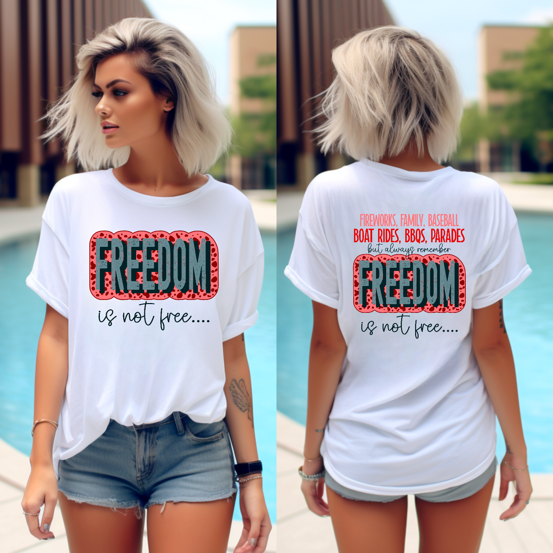 Freedom Isn’t Free Set DTF Print