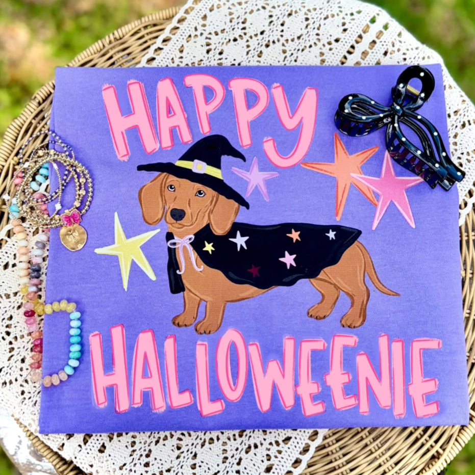 Happy Halloweenie DTF Print