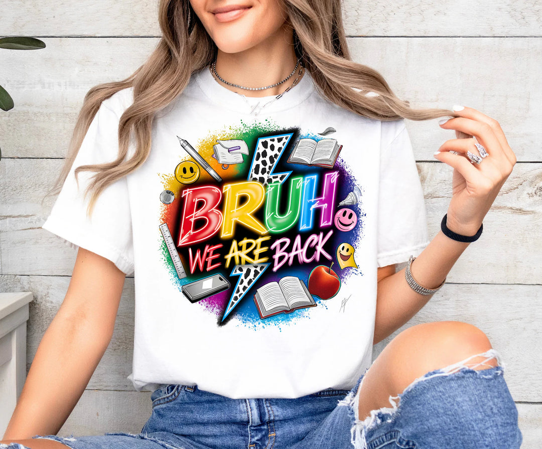 Bruh We Back GILDAN SOFTSTYLE Tee