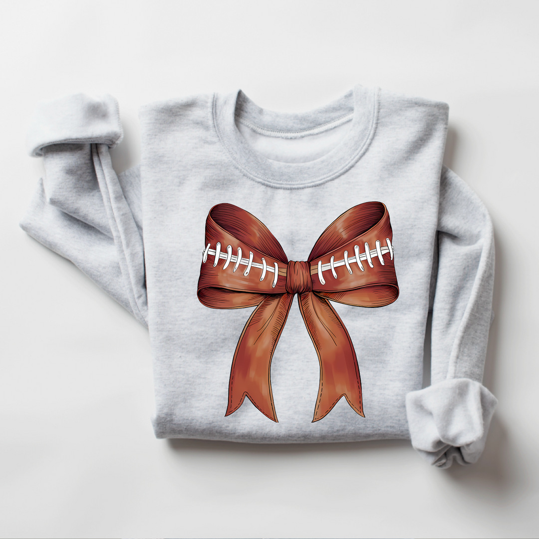 Football Bow DTF Print