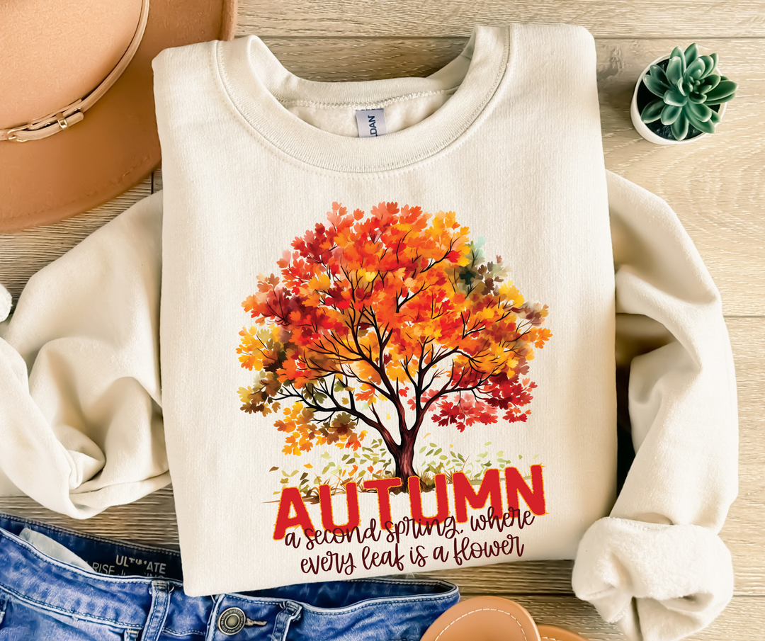 Autumn A Second Spring  DTF Print