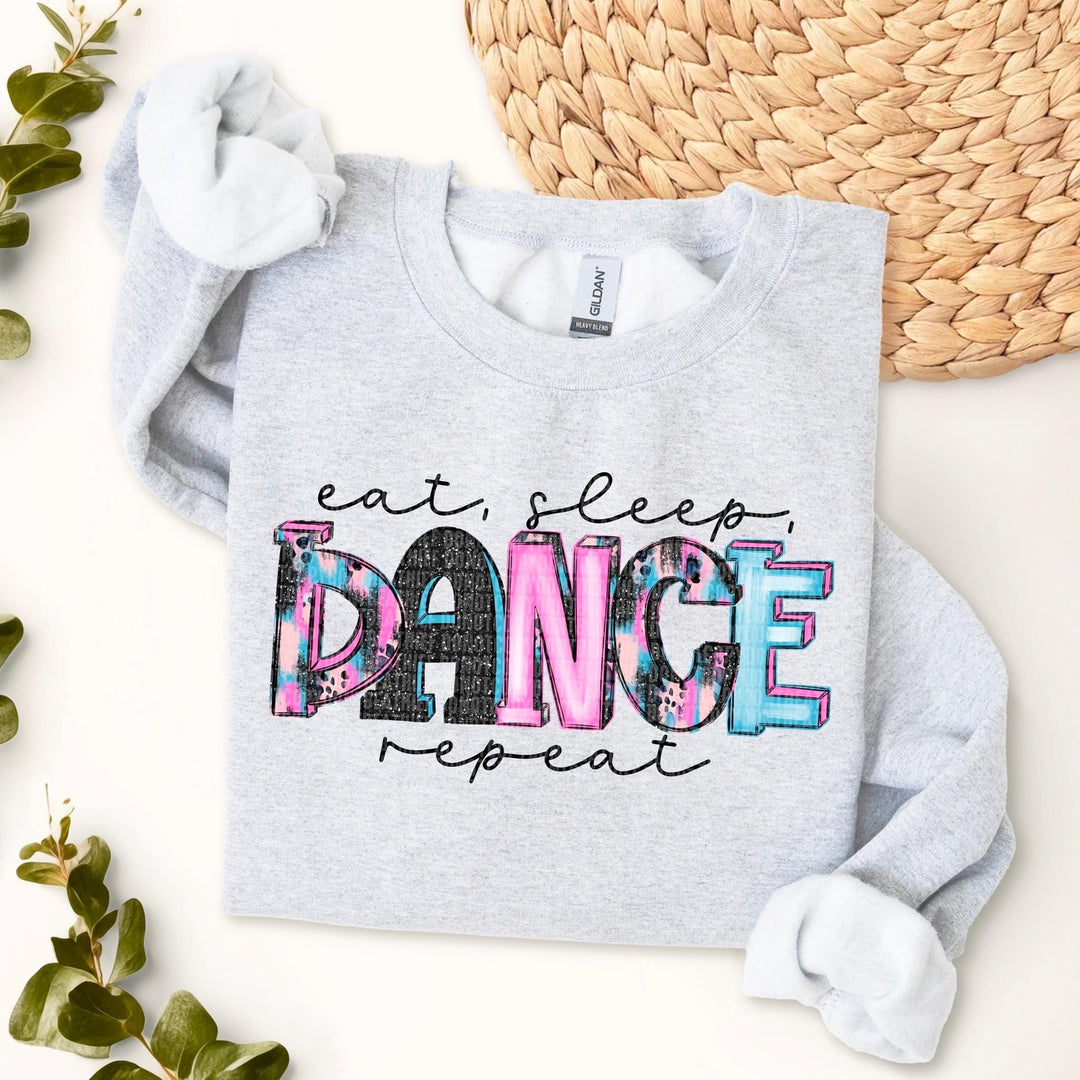 Eat, Sleep, Dance, Repeat DTF Print