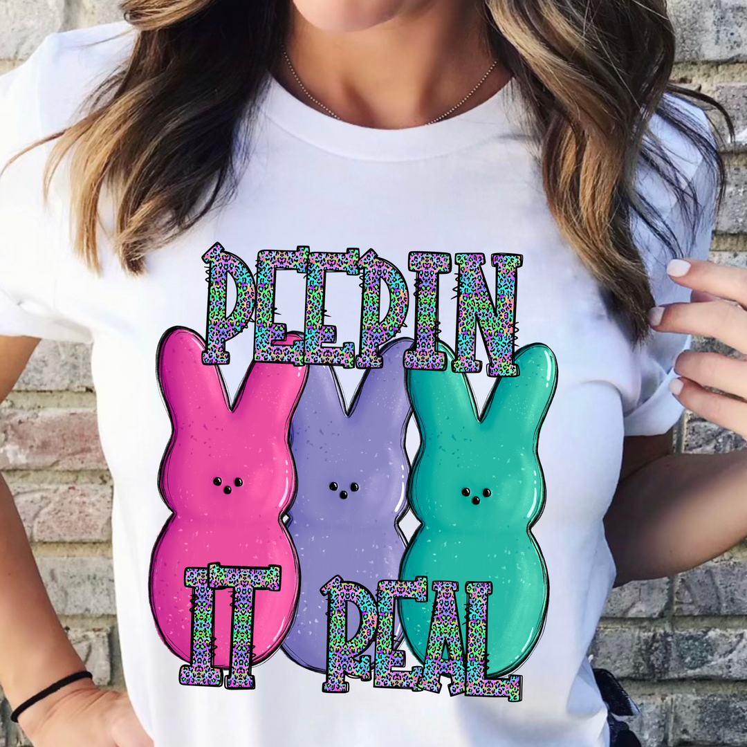 Peepin It Real DTF Print