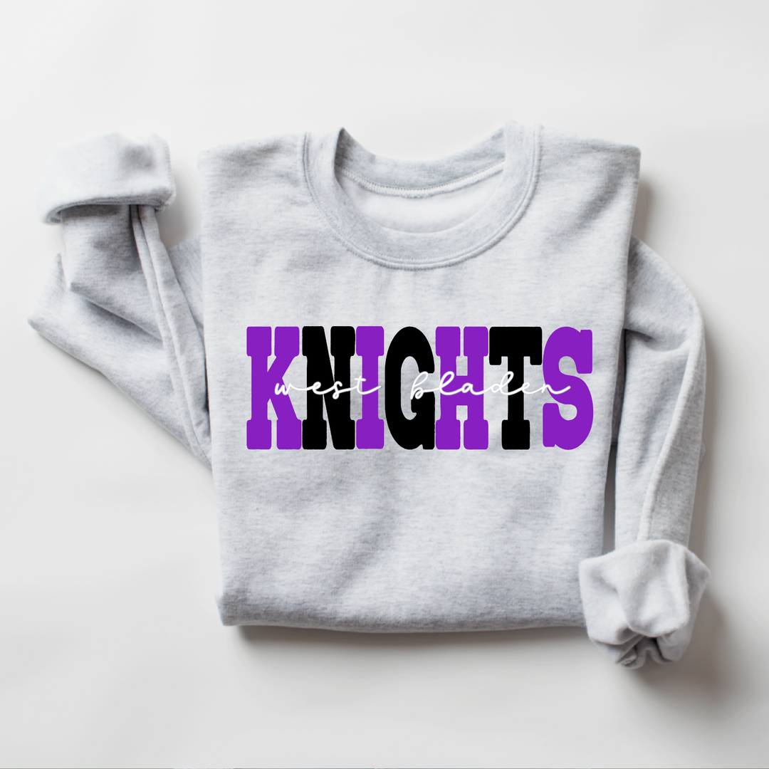 West Bladen Knights DTF Print