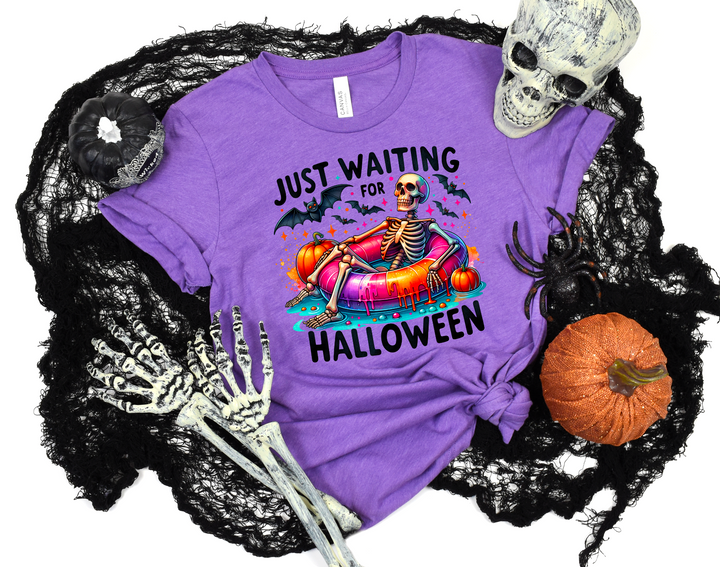 Just Waiting For Halloween DTF Print