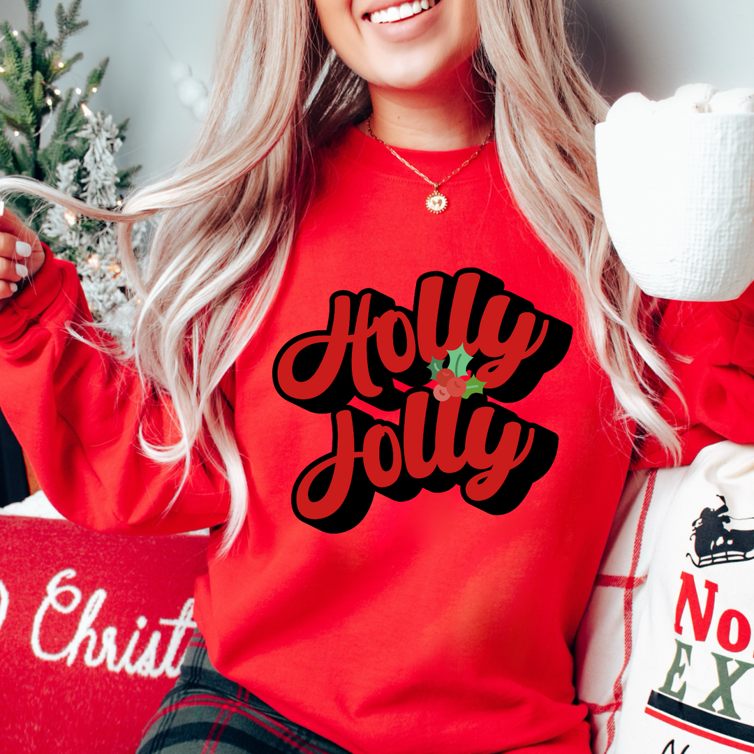 Holly Jolly DTF Print