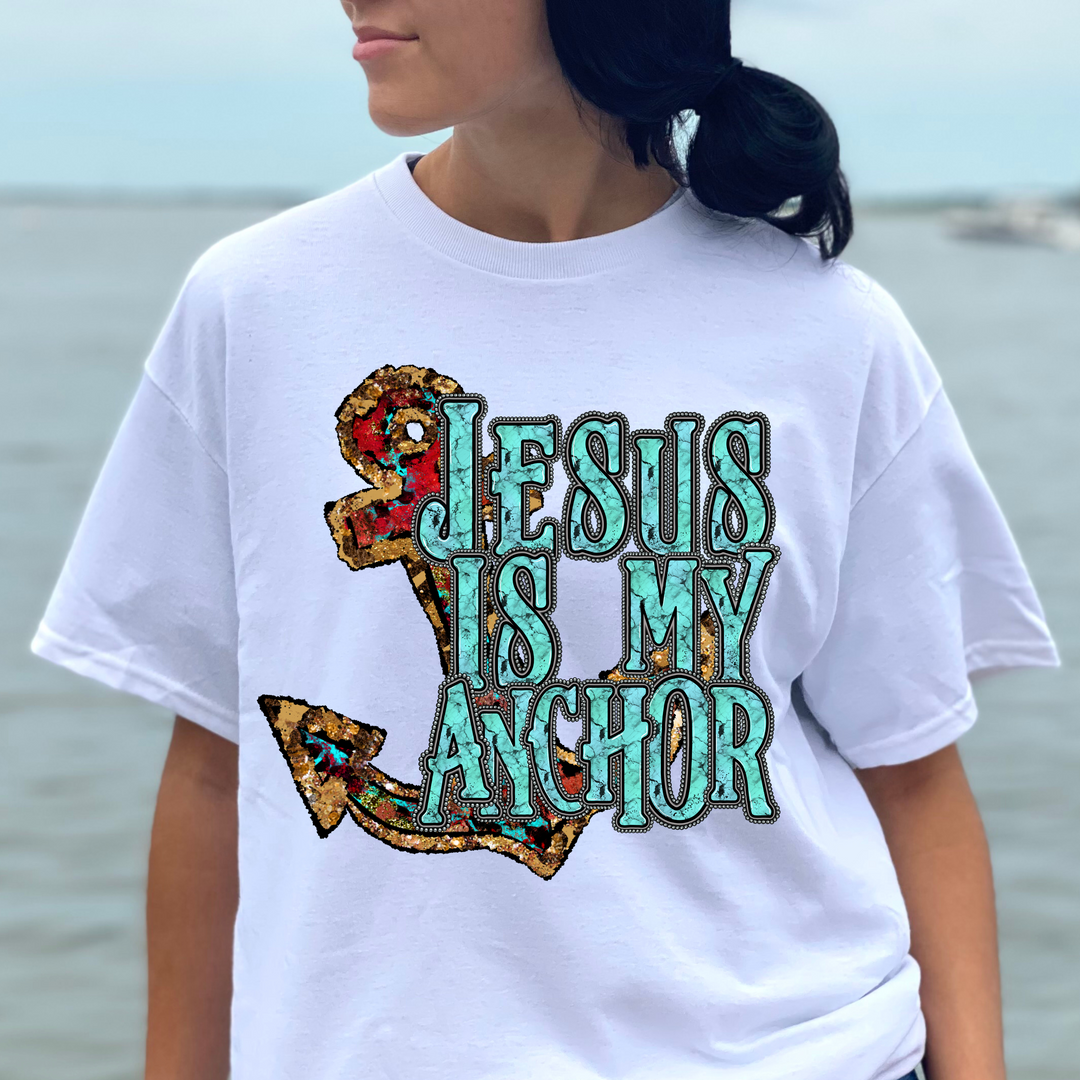 Jesus Is My Anchor DTF Print