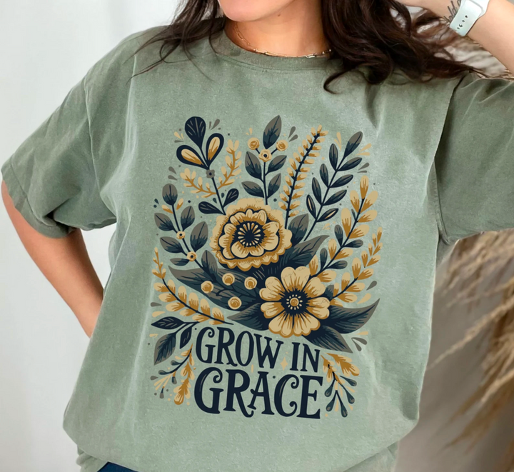 Grow In Grace DTF Print