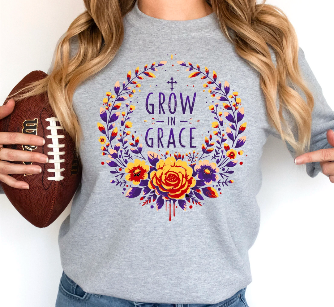 Grow In Grace DTF Print