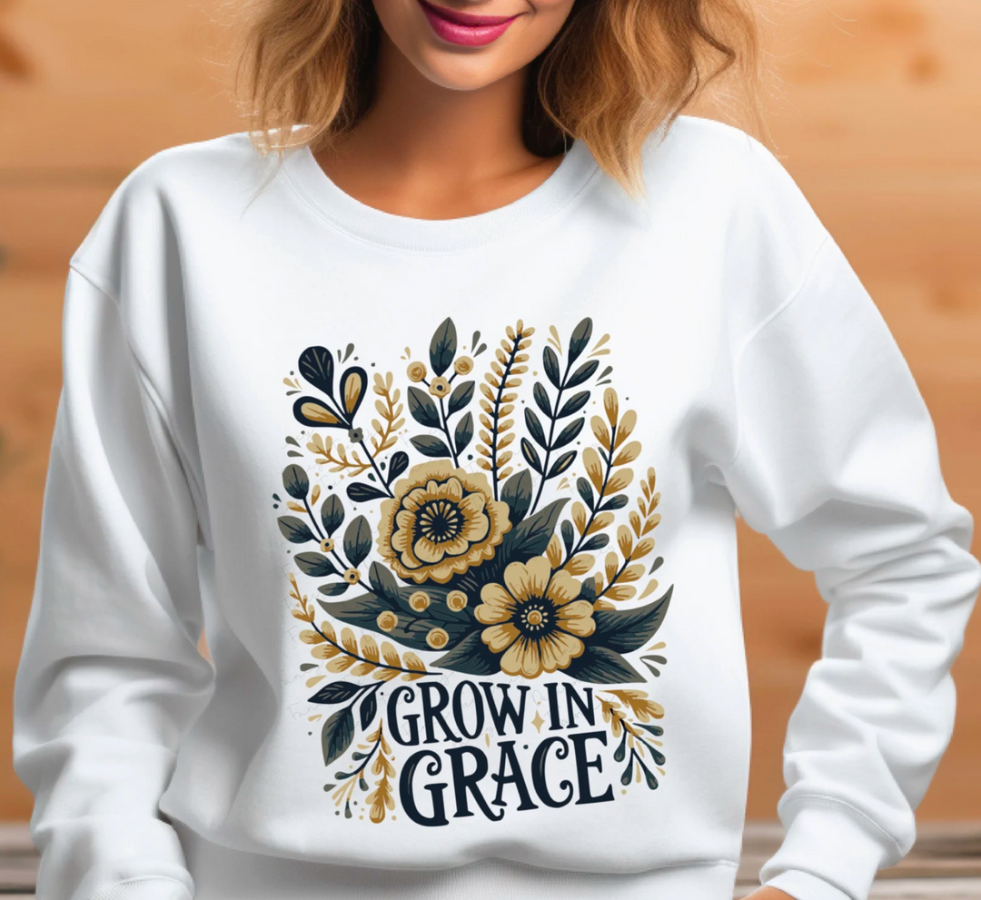 Grow In Grace DTF Print