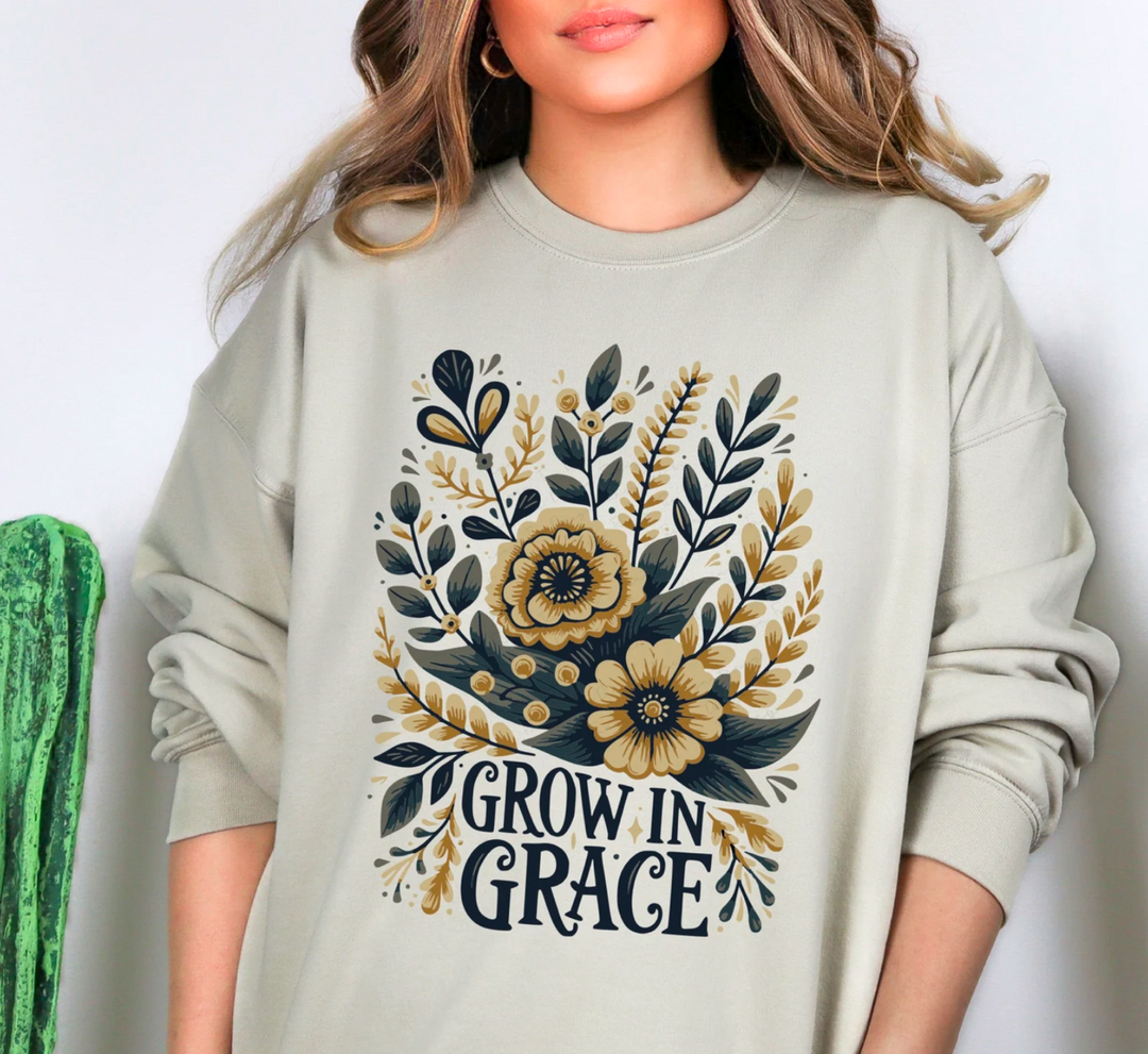 Grow In Grace DTF Print